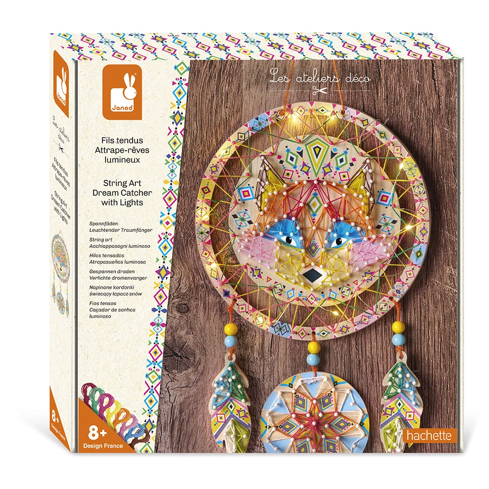 Creative Kit - String Art Luminous Dreamcatcher Fox