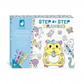 Creative Drawing Set 20 Glitter Felt Coloring Pens