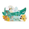 Tropik wooden crocodile busy-board