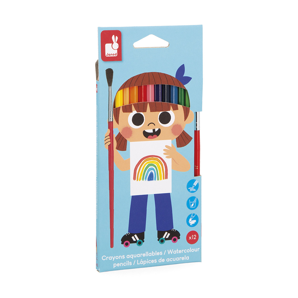 Janod - Palette peinture à l'eau - 3 ans+ – On joue?!- jouets éducatifs, créatifs et en bois Janod - Palette peinture à l'eau - 3 ans+ – On joue?!- jouets éducatifs, créatifs et en bois