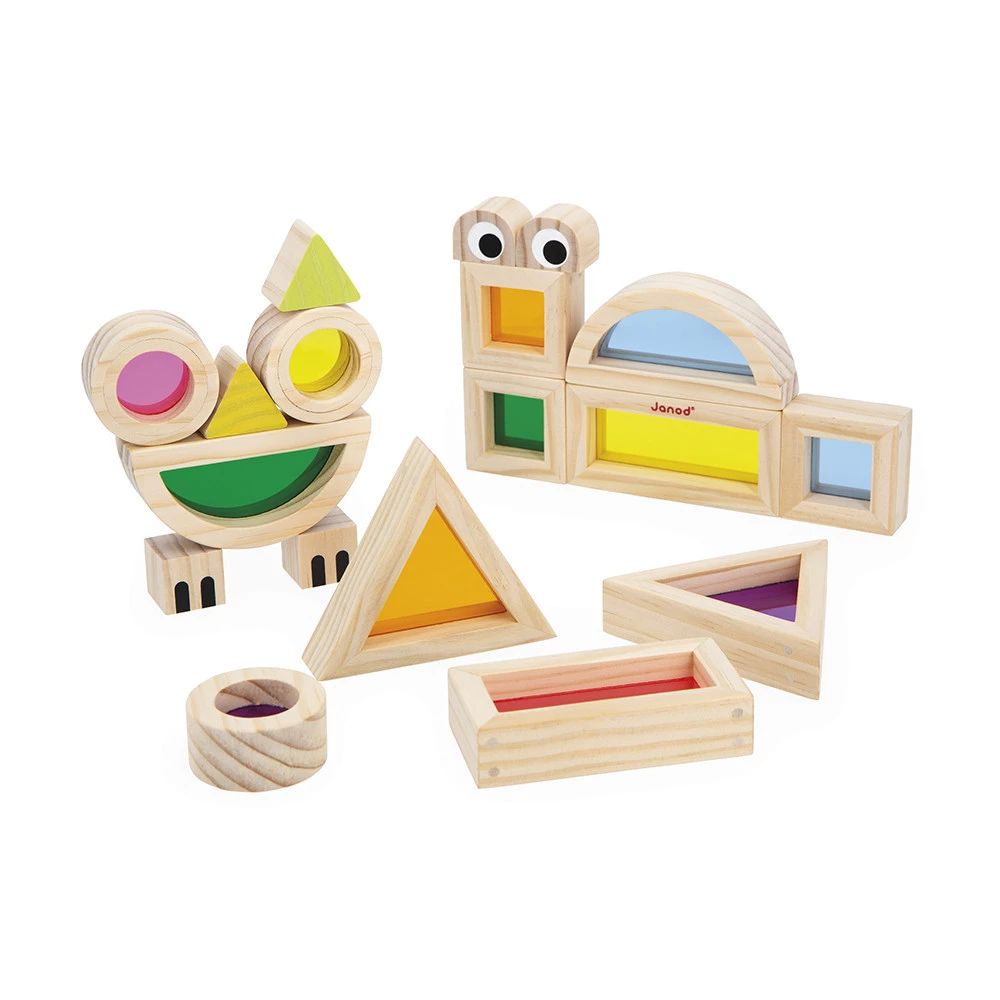 Sensory game - Translucent blocks