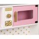 Grande Cuisine Candy Chic en bois sonore et lumineuse rose 6 accessoires enfant à partir de 3 ans