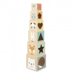 Pyramide 6 cubes Pure