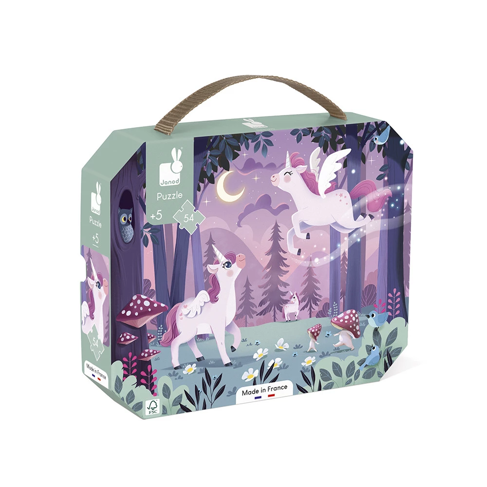 54-piece unicorn puzzle