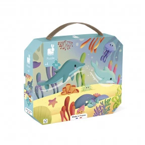 Puzzle Frise Les Animaux Marins 36 pièces