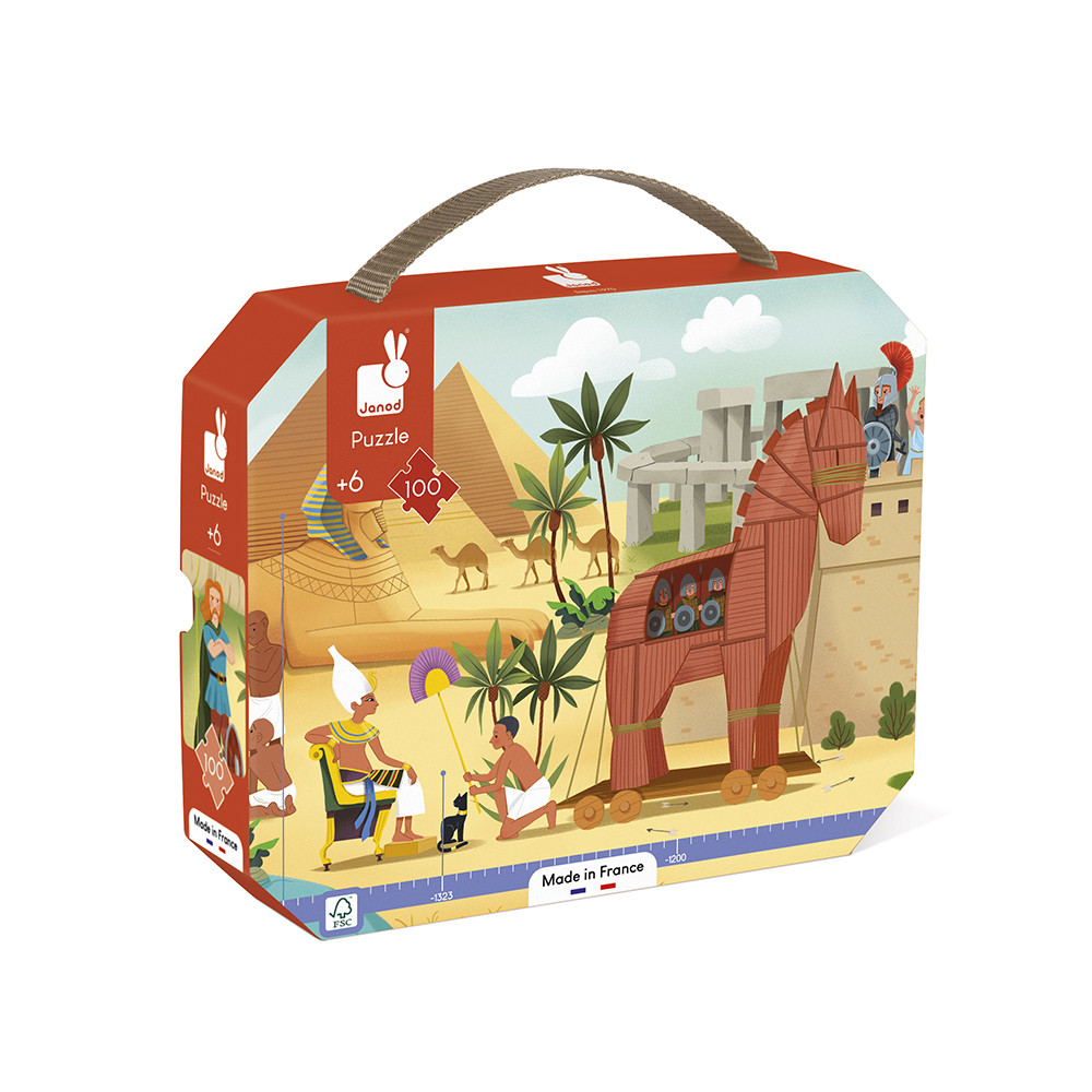 Ravensburger Kinderpuzzle 64 Teile - Griechische Mythologie Mit Herkules Abenteuern