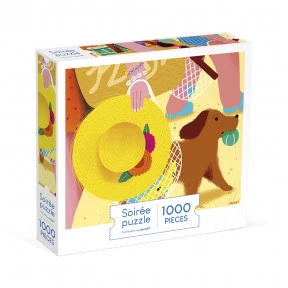 Puzzle Sortie à La Plage 1000 pièces