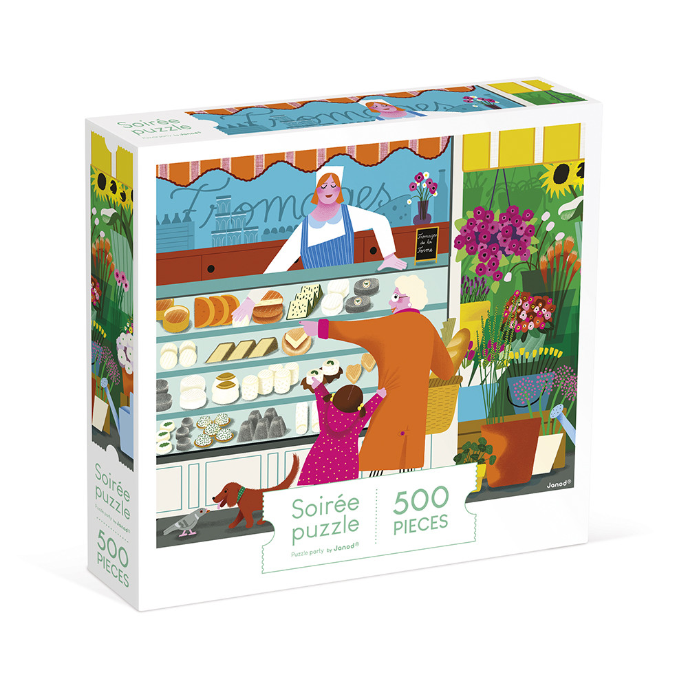 Puzzle „Nature‘s Prism“ – 500 Teile, Kunterbunt, Mit Canyon-Landschaft & Prismen-Effekt