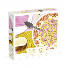 Puzzle Coquillettes Jambon 500 pièces