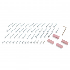 Set viti e cerniere in legno per Grande Cucina Candy Chic