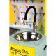 Grande Cuisine Happy Day en bois sonore lumineuse 7 accessoires enfant à partir de 3 ans