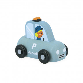 Auto della polizia in legno Città - Cross Roads