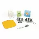 Grande Cuisine Happy Day en bois sonore lumineuse 7 accessoires enfant à partir de 3 ans