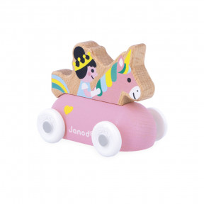 Voiture princesse en bois Royaume enchanté - Cross Roads