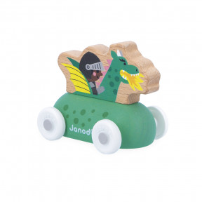 Voiture dragon en bois Royaume enchanté - Cross Roads