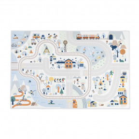 Tapis avec circuit Vallée blanche - Cross Roads