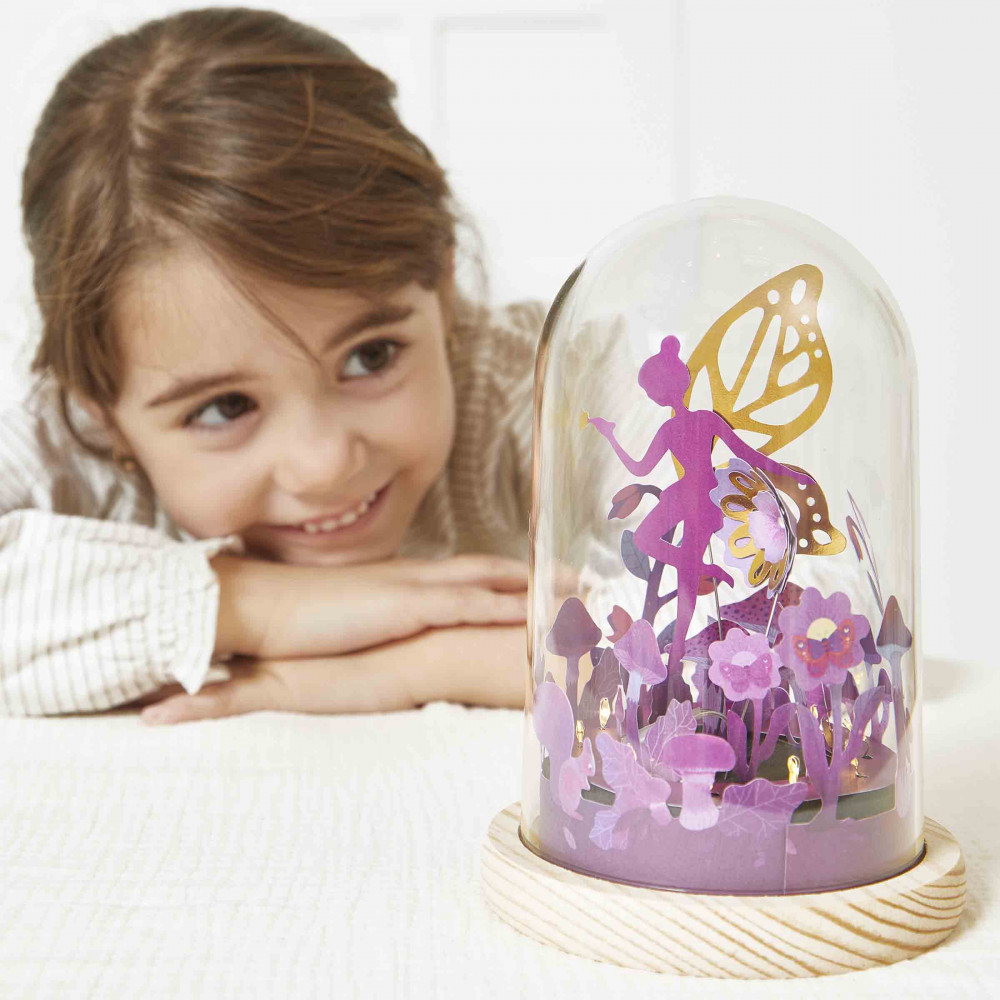 Cloche Lumineuse Papillons à Créer - Janod - Trésors d'enfance à Rodez Cloche Lumineuse Papillons à Créer - Janod - Trésors d'enfance à Rodez
