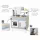 Cuisine Plume en bois, imitation dinette marchande, 5 accessoires, pour enfant dès 3 ans JANOD