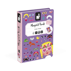 Girl's Crazy Faces Magneti'Book