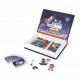Magnéti'book Cosmos, 52 magnets, magnétique, aimants, espace, planètes, éveil pour enfant dès 3 ans JANOD