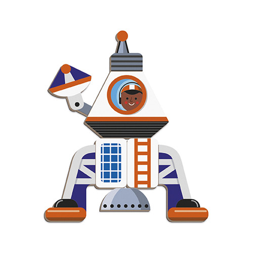 Magnéti'book Cosmos, 52 magnets, magnétique, aimants, espace, planètes, éveil pour enfant dès 3 ans JANOD