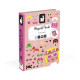 Magnéti'book Crazy Faces fille, 55 magnets, magnétique, personnages, visages, pour enfant à partir de 3 ans JANOD