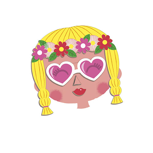 Magnéti'book Crazy Faces fille, 55 magnets, magnétique, personnages, visages, pour enfant à partir de 3 ans JANOD