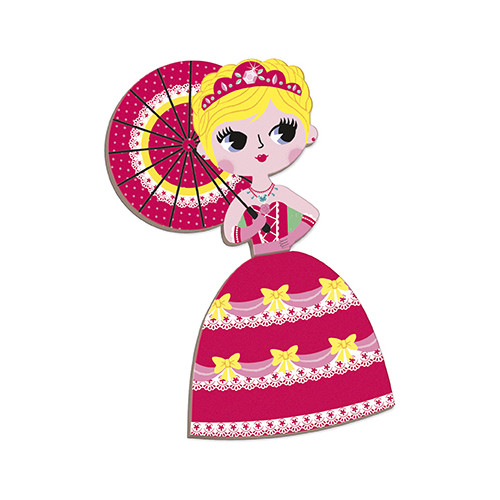 Magnéti'book princesses, 55 magnets