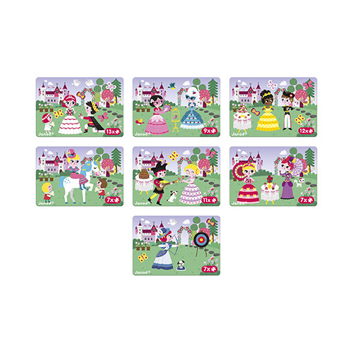 Magnéti'book princesses, 55 magnets