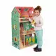 Maison de poupées Happy Day en bois, 12 accessoires, 3 étages, pour enfant à partir de 3 ans JANOD