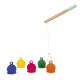 Jeu de pêche à la ligne poulpe, jeu de bain pour enfant dès 2 ans, JANOD