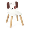 Chaise Enfant Chien (bois)