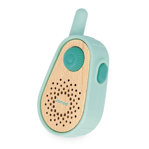 Lot de 2 talkies-walkies pour enfant dès 3 ans ,rechargeables, portée de 300 mètres JANOD