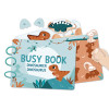 Busy-book Dino en carton (Allemand/Néerlandais)
