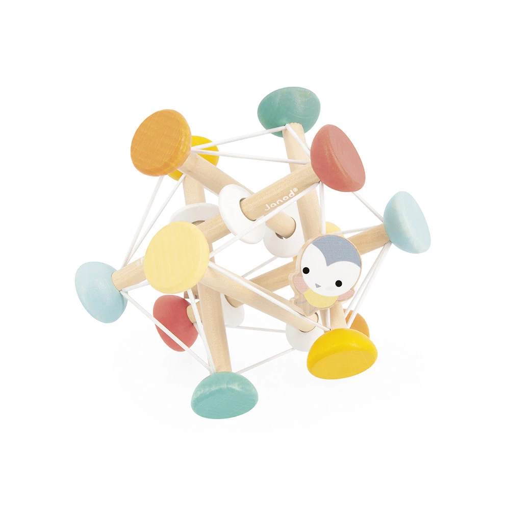 Ravensburger Play+ Balle Sensorielle Orange – 100% Silicone, Lavable, Jouet De Dentition – Dès 6 Mois