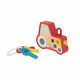 Porte clés tracteur avec clés pop-it pour enfant dès 18 mois, coloré, JANOD