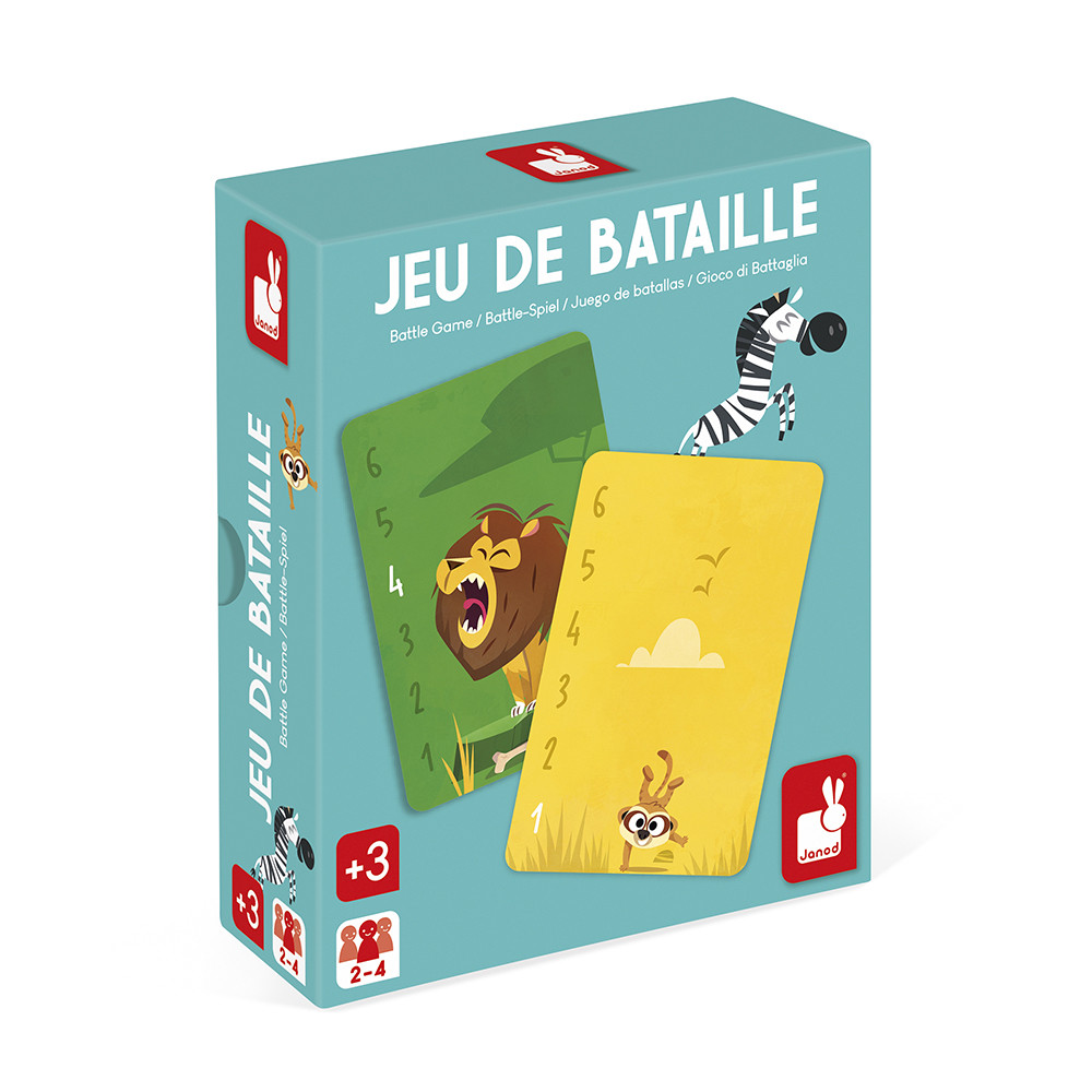Jeu de bataille Animaux de la savane : Jeux de rapidité & de stratégie ...