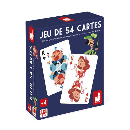 Jeu De 54 Cartes Illustr es Jeux De Cartes Janod J03023