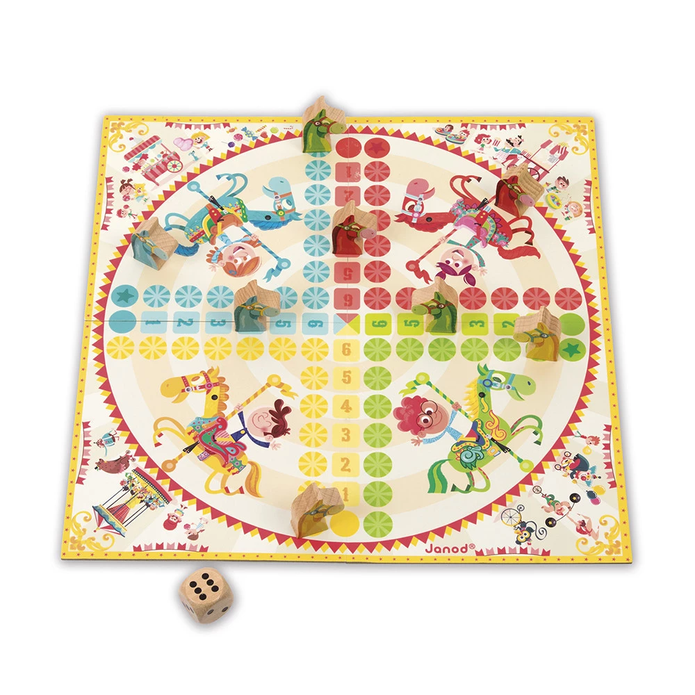 ANCIEN COFFRET BOIS Multi-Jeux MFR Petits Chevaux - Jeu de l'Oie ANCIEN COFFRET BOIS Multi-Jeux MFR Petits Chevaux - Jeu de l'Oie