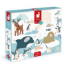 Puzzle Tactile 'Animaux Polaires' 20 pièces