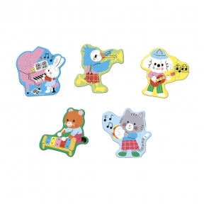 5 rompecabezas musicales progresivos