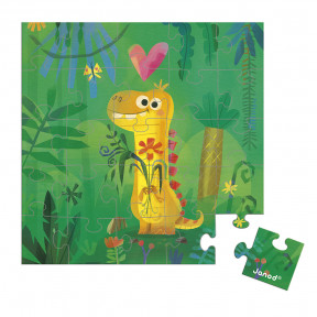 Dino Puzzle Card