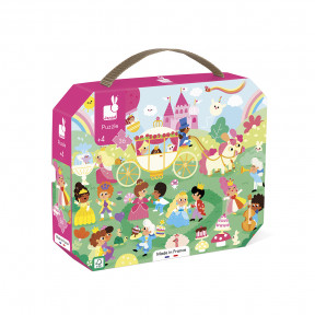 Puzzle en carton Les princesses 36 pièces