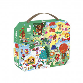 36-piece cardboard puzzle: The Four Seasons