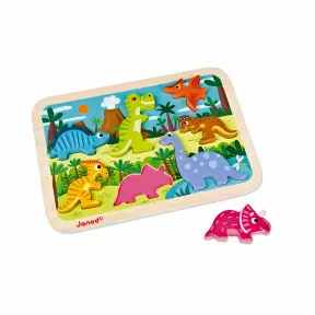 Puzzle bébé en bois Océan (18 mois-3 ans) Janod - Dröm Design