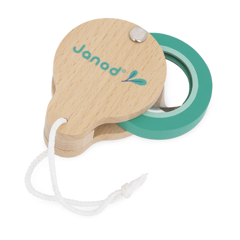 Loupe De Poche Pour Enfants – 60 Mm, Grossissement X3, Bleue – Idéale Pour Explorer La Nature