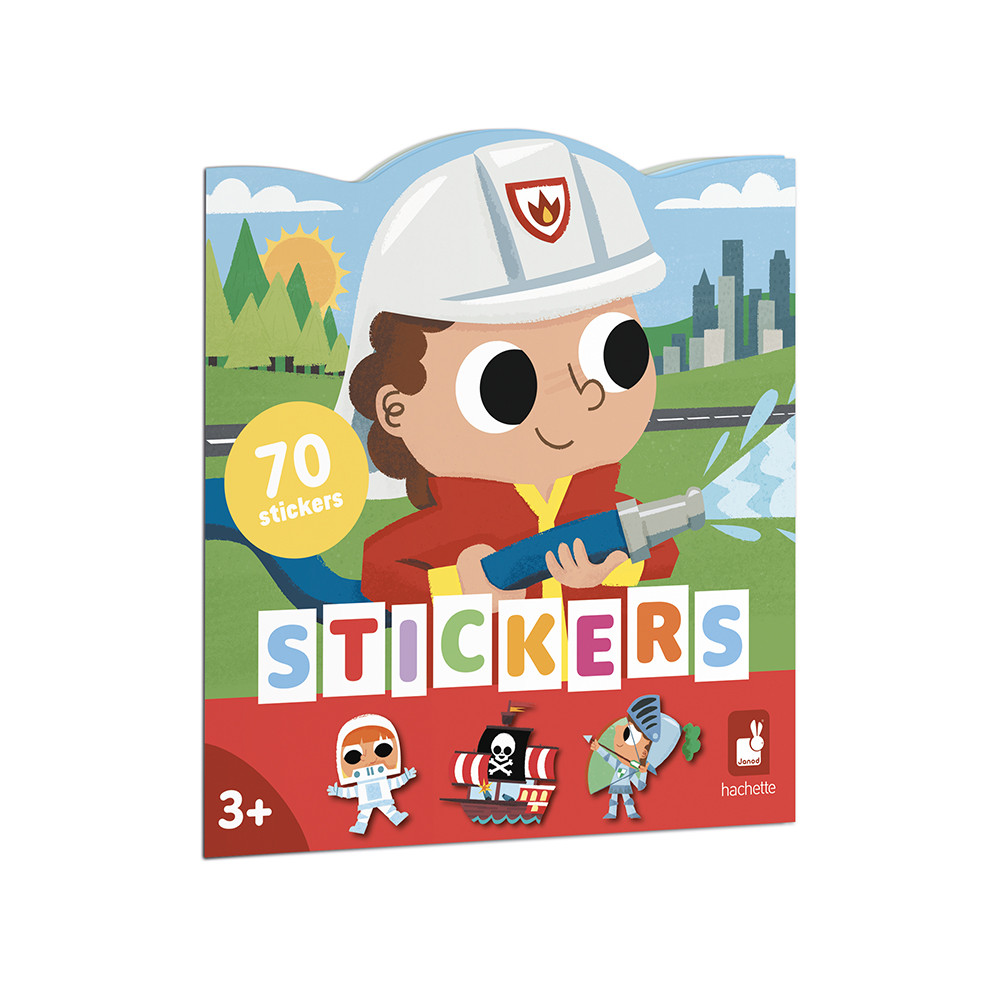 Adventurer Sticker and Decoration Book : Mosaic & Stickers Janod - J09205