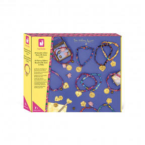 Creative Kit - 10 Floral Ribbon Bracelets to Make