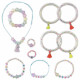 Kit créatif 7 bijoux phosphorescent dreamland à créer pour enfant dès 7 ans, loisir créatif  JANOD