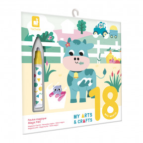 Kit creativo de fieltro mágico - La Granja - 18 meses